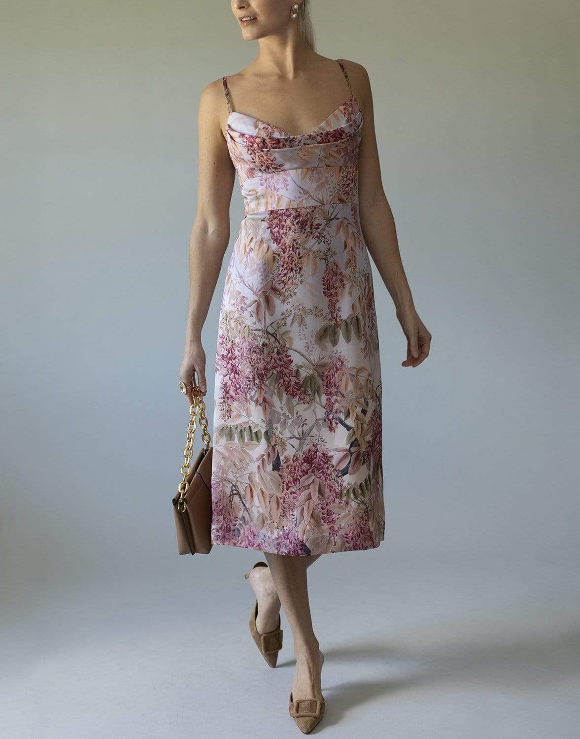 ZIMMERMANN-Milettia Floral Botanica Cocktail Dress-