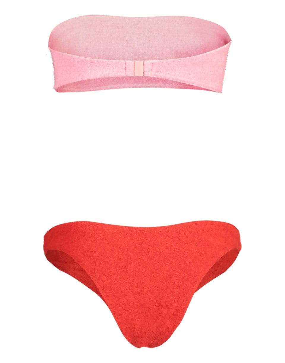 ZIMMERMANN-Poppy Terry Bandeau Bikini-
