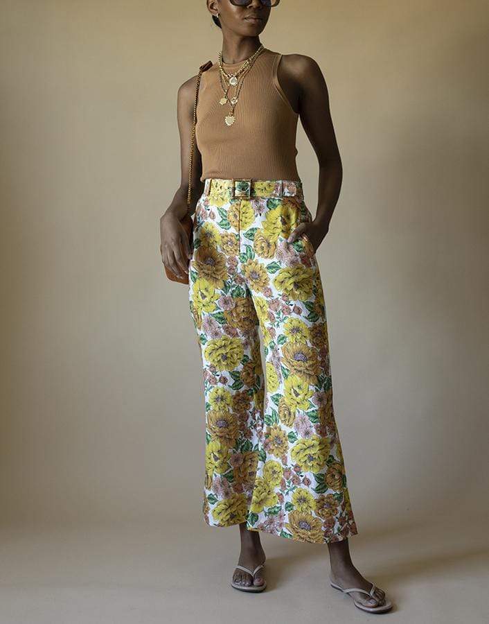 ZIMMERMANN-Poppy Crop Flare Pant-