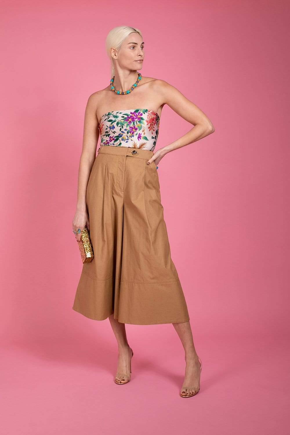 ZIMMERMANN-Postcard Tailored Culotte-