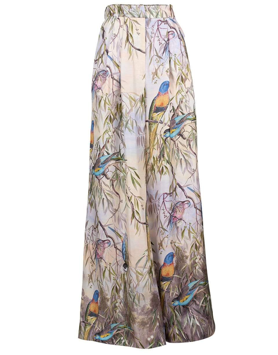 ZIMMERMANN-Parakeets Candescent Wide Leg Pant-