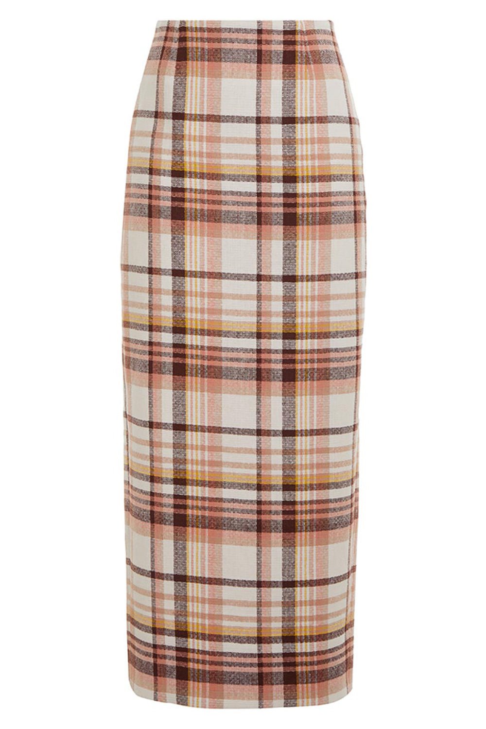  ZIMMERMANN-Matchmaker Check Pencil Skirt- 