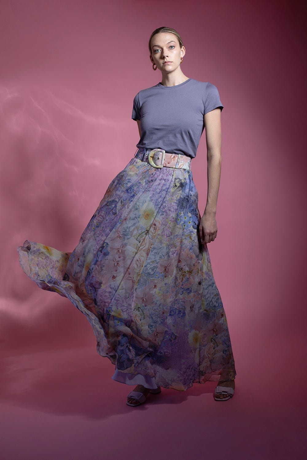 ZIMMERMANN-Rhythmic Maxi Skirt-