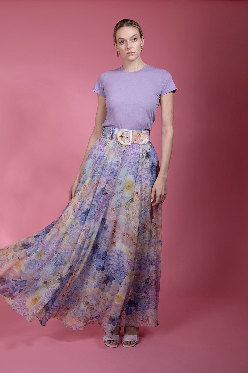 ZIMMERMANN-Rhythmic Maxi Skirt-