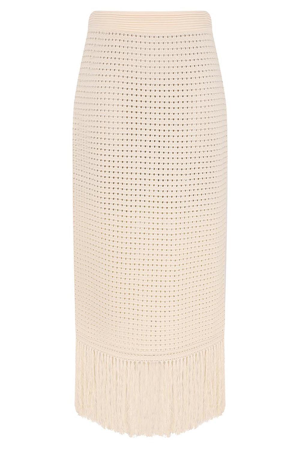 Indra Fringe Midi Skirt-CREAM-0-CLOTHINGSKIRTMIDI-ZIMMERMANN