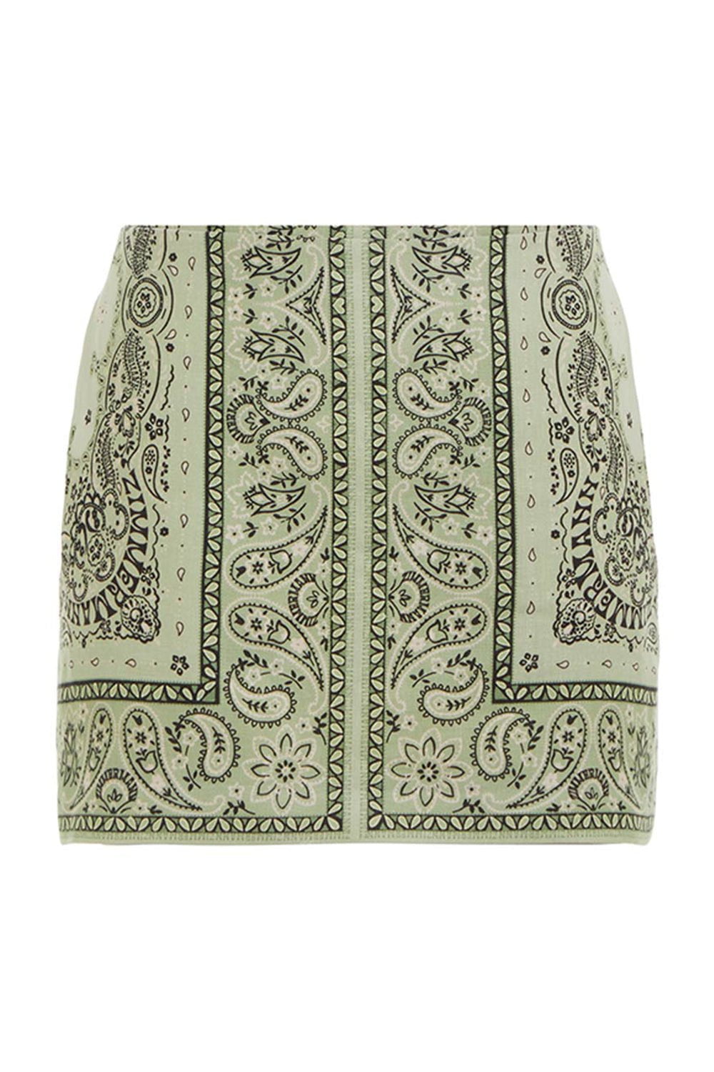 ZIMMERMANN-Matchmaker Bandana Micro Skirt-