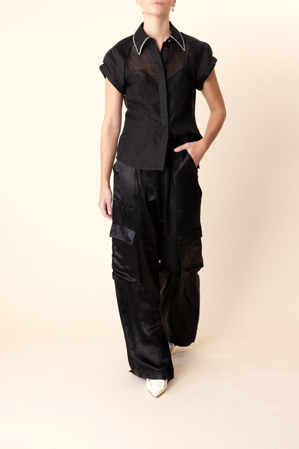 ZIMMERMANN-Eden Blouse - Black-
