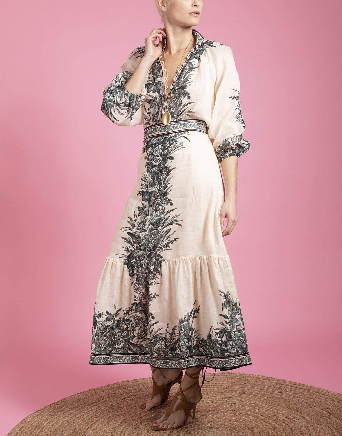 ZIMMERMANN-Moonshine Billow Blouse-