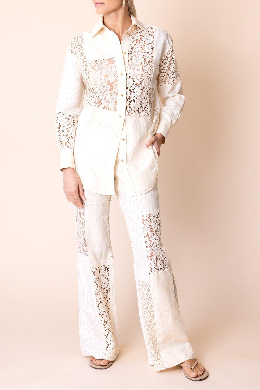 ZIMMERMANN-Luminosity Patch Shirt-
