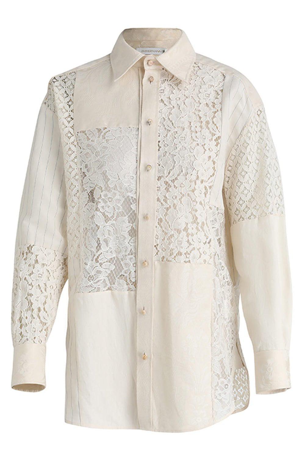ZIMMERMANN-Luminosity Patch Shirt-
