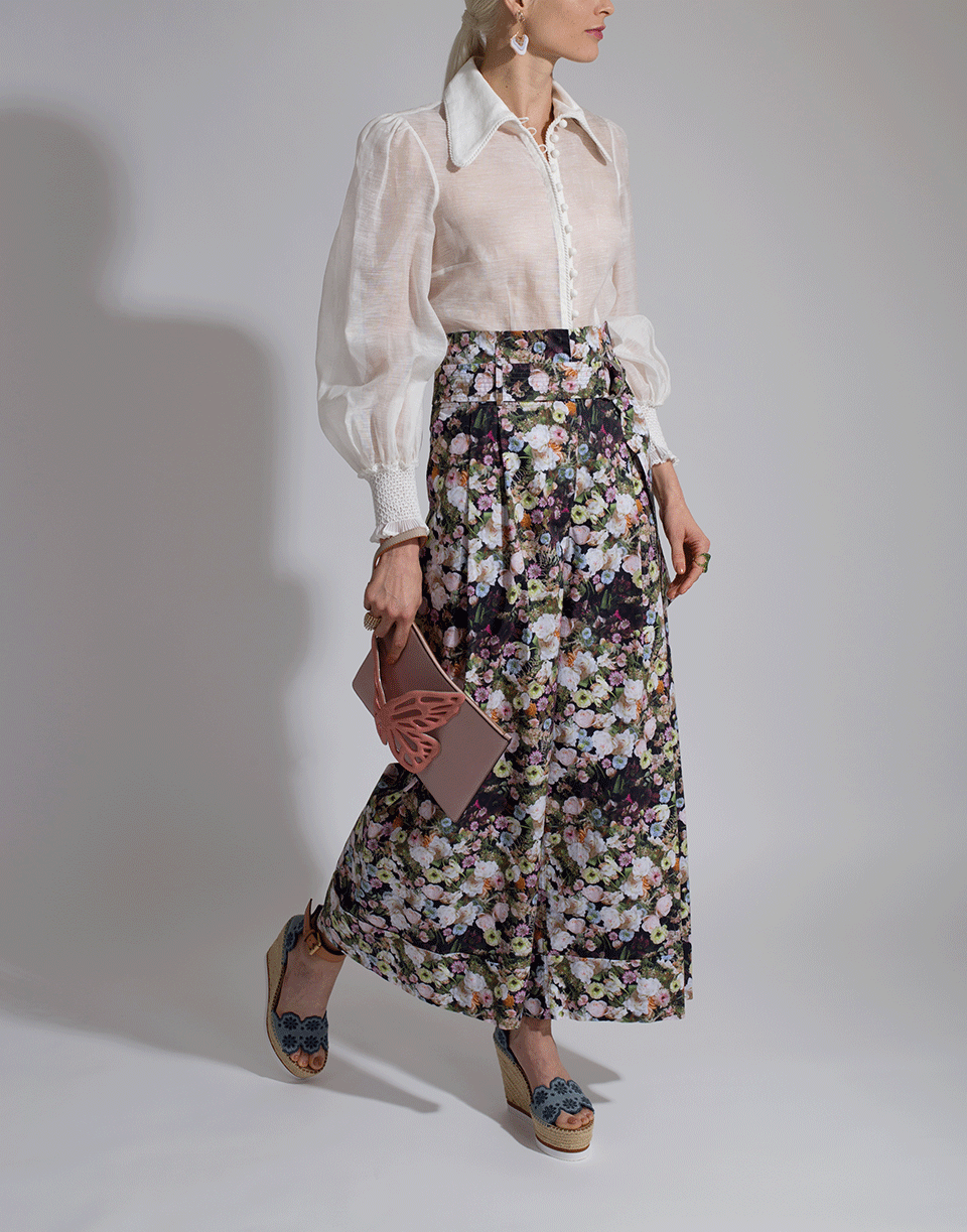 ZIMMERMANN-Corsage Lantern Blouse-