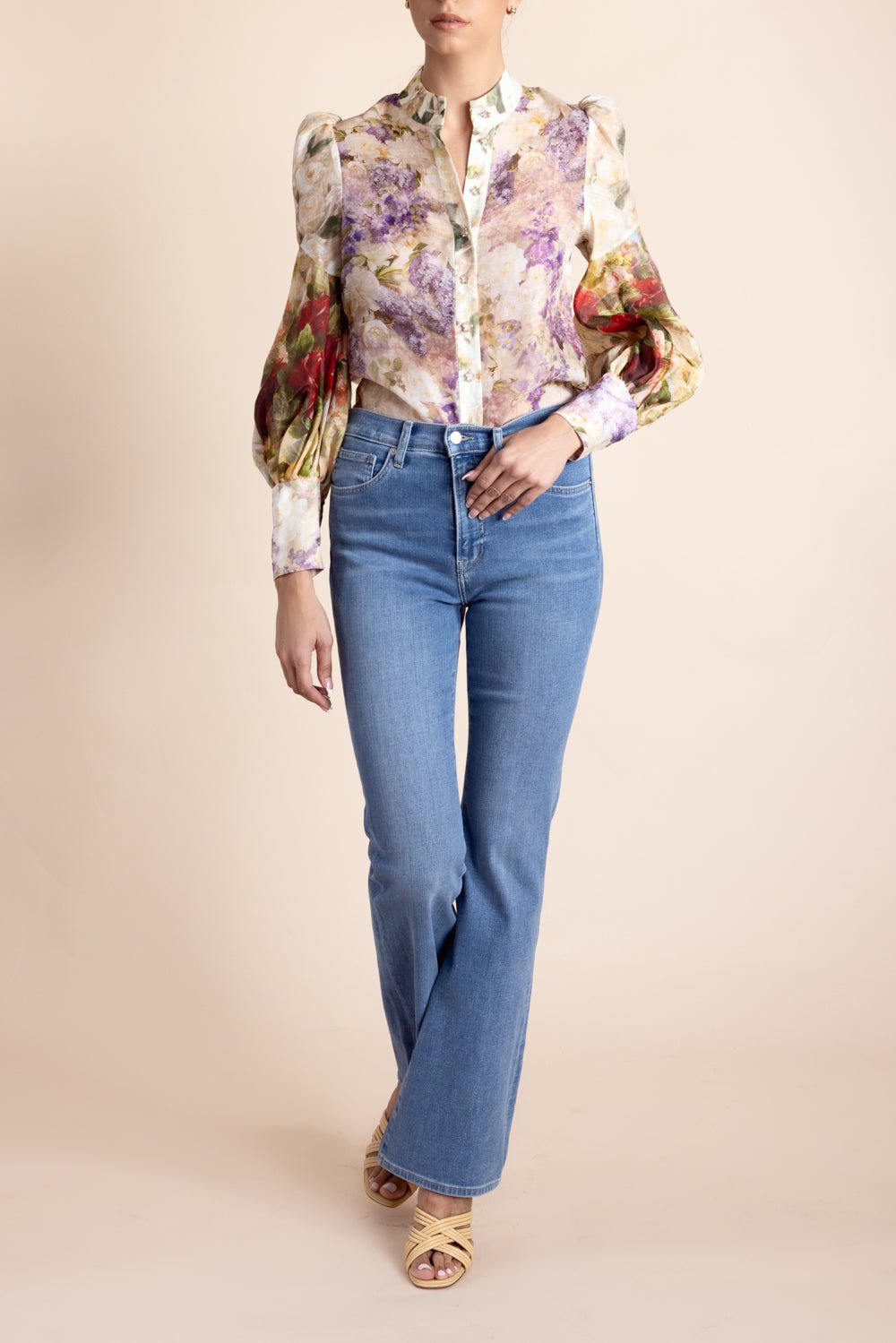 ZIMMERMANN-Sensory Spliced Blouse-