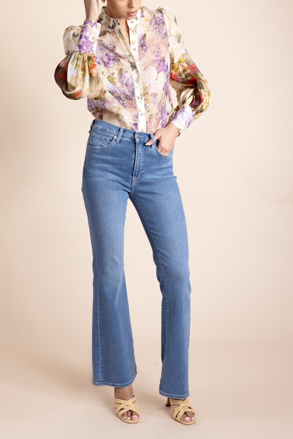 ZIMMERMANN-Sensory Spliced Blouse-