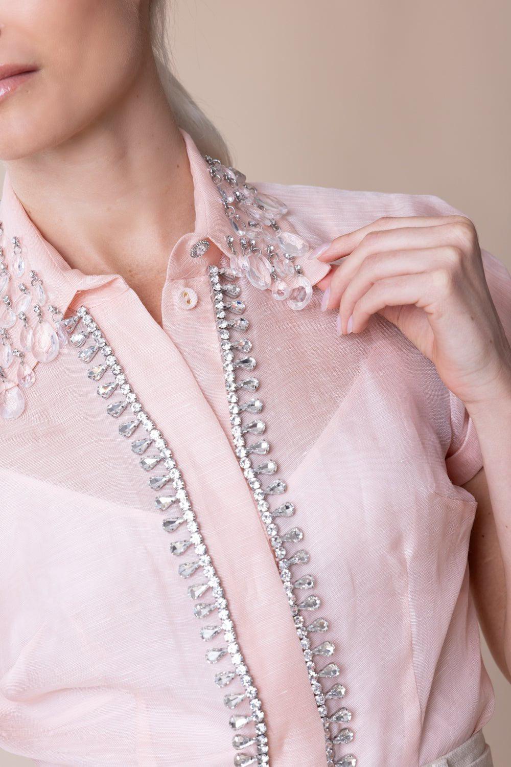 ZIMMERMANN-Matchmaker Diamante Blouse-