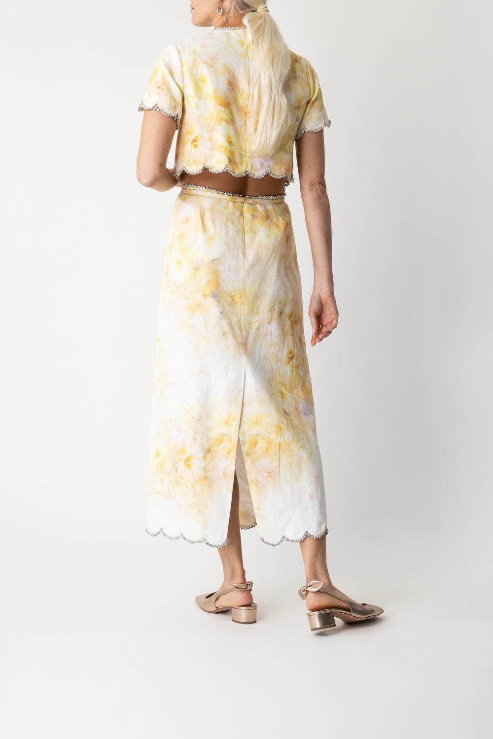 ZIMMERMANN-Crush Scalloped Top-
