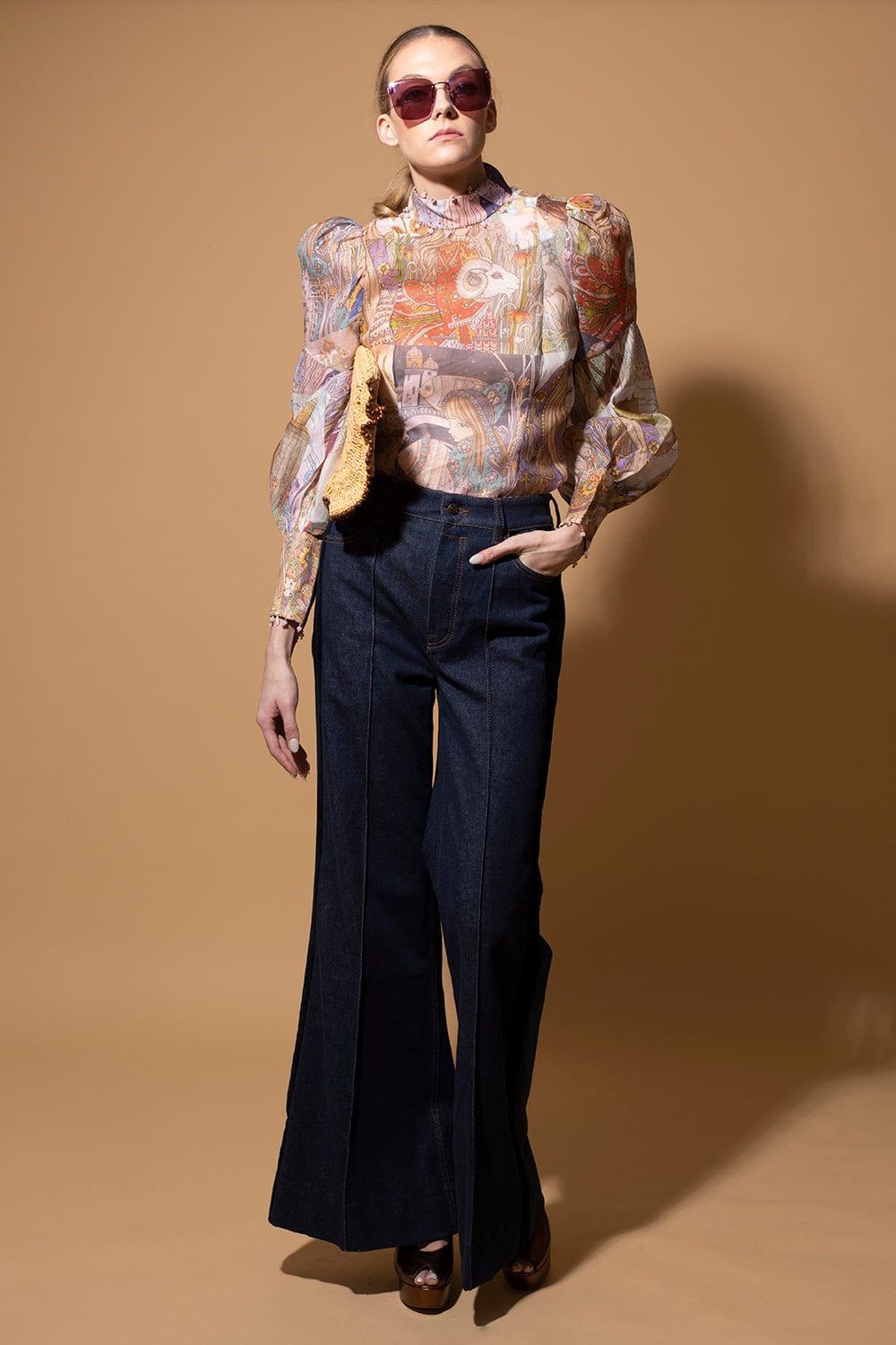 ZIMMERMANN-Kaleidoscope Zodiac Blouse-