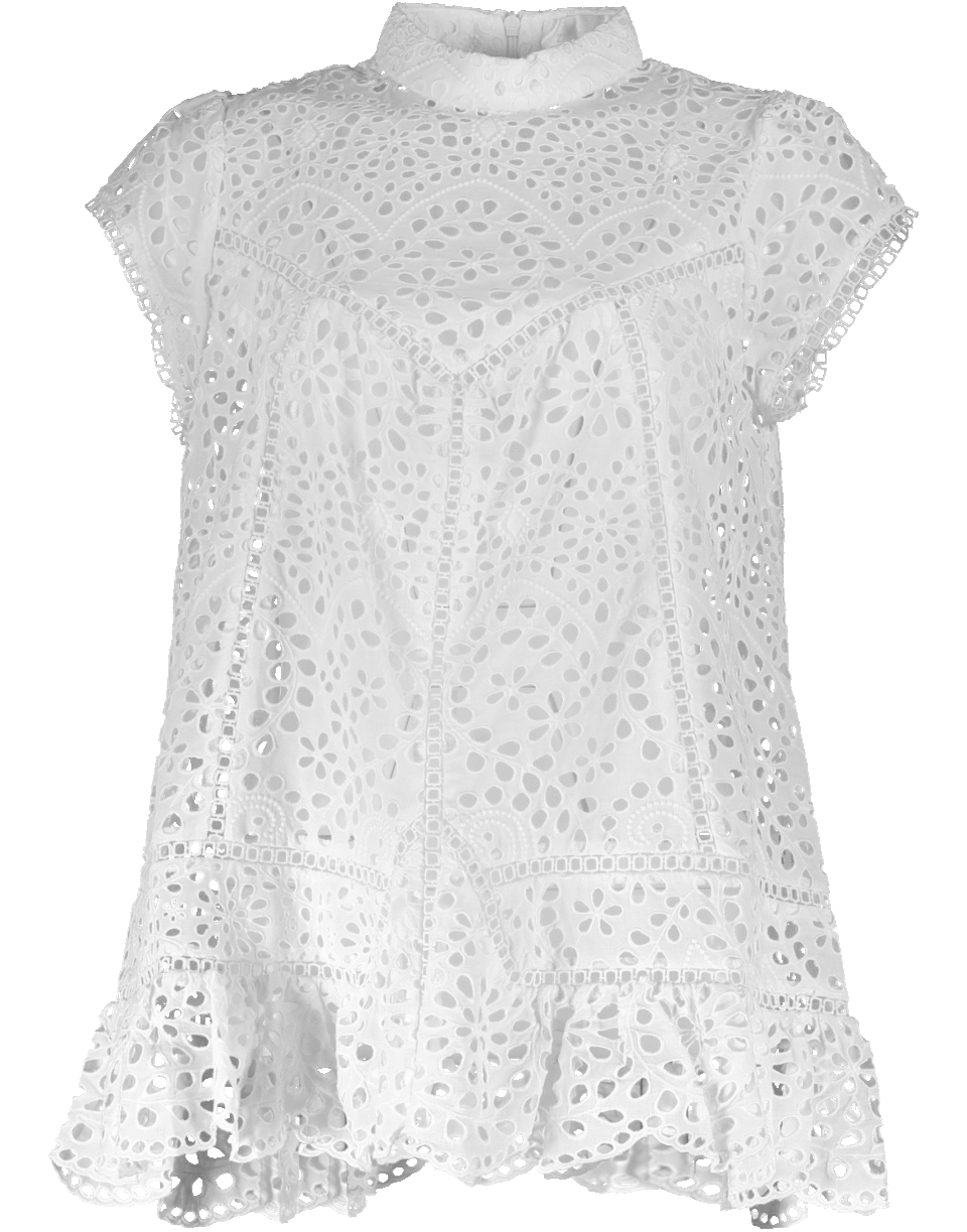 ZIMMERMANN-Lovelorn Broiderie Top-
