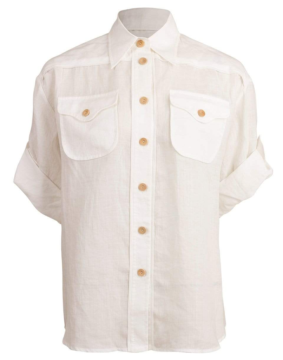 ZIMMERMANN-Super Eight Safari Shirt-
