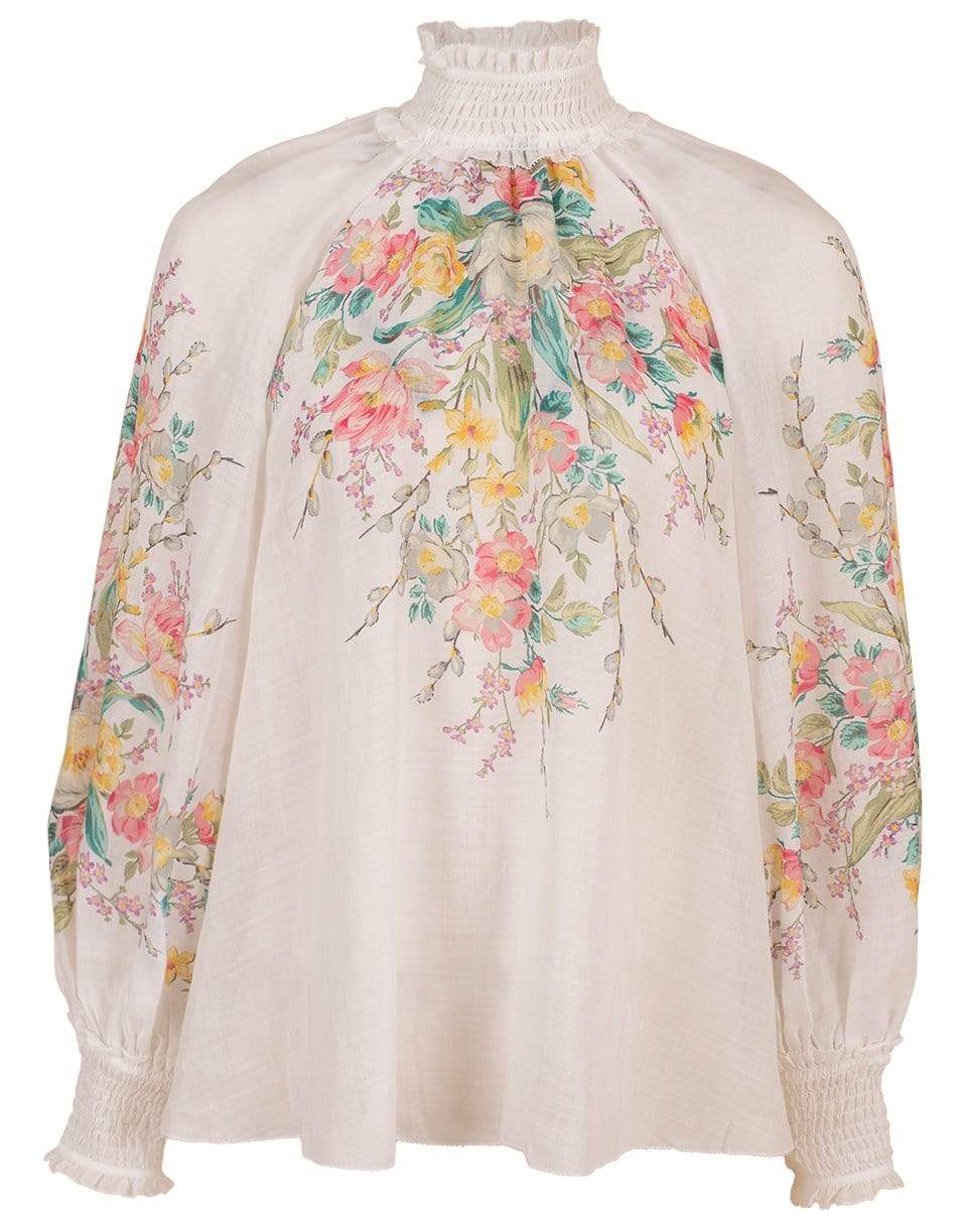 ZIMMERMANN-Zinnia Shirred Top-