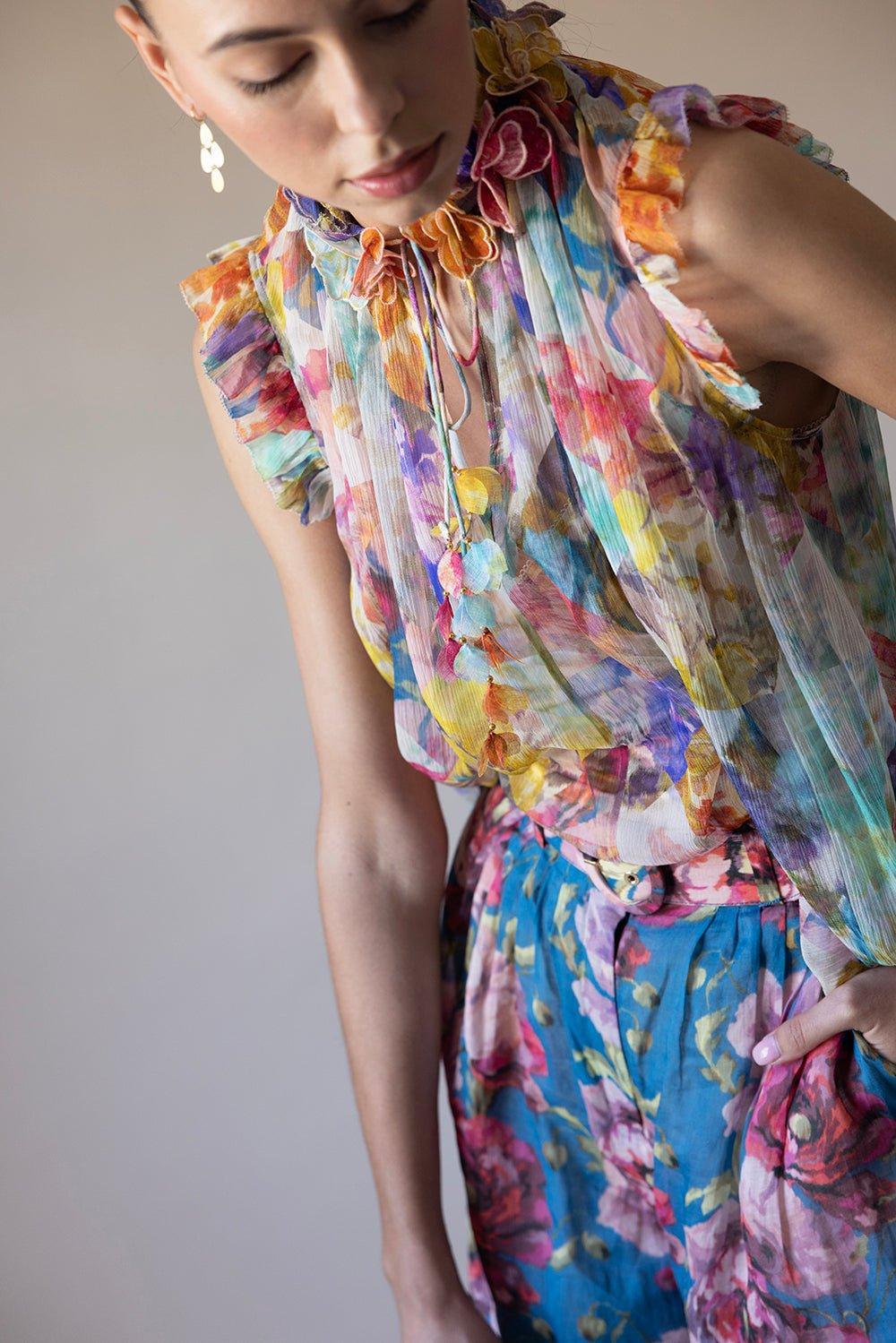 ZIMMERMANN-High Tide Frill Tank-