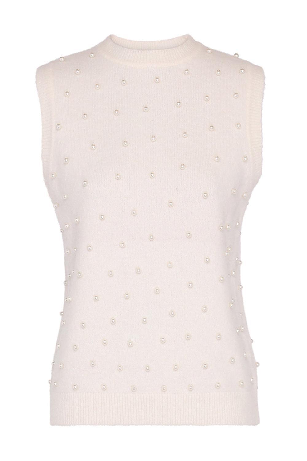 ZIMMERMANN-Illuminate Embellished Tank - Ivory-
