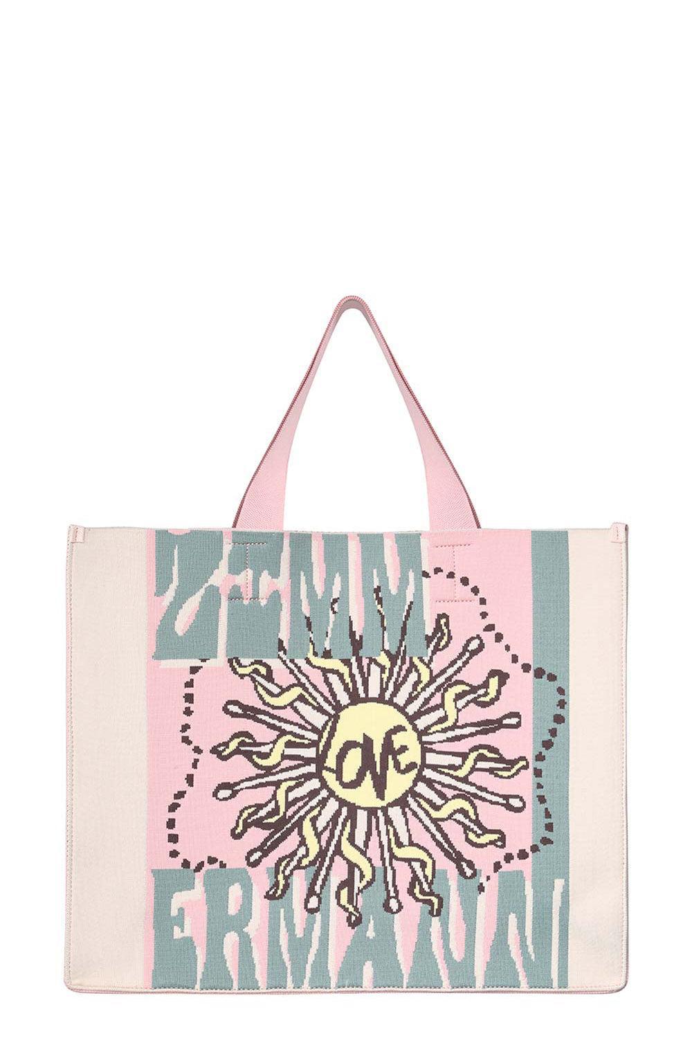 ZIMMERMANN-Large Love Artwork Tote-LOVE ARTWORK