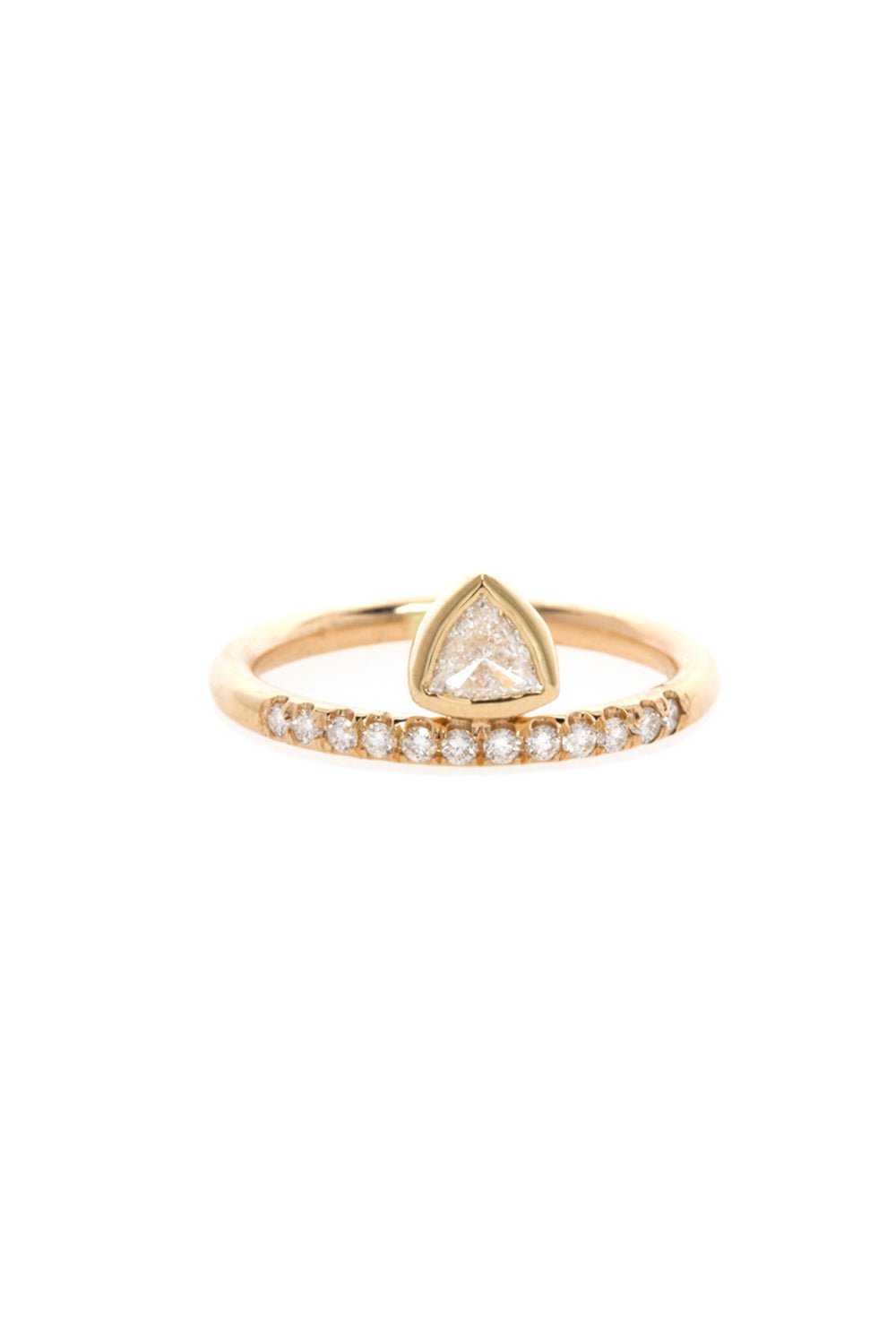 ZOE CHICCO-Thick Diamond Band Ring-YELLOW GOLD