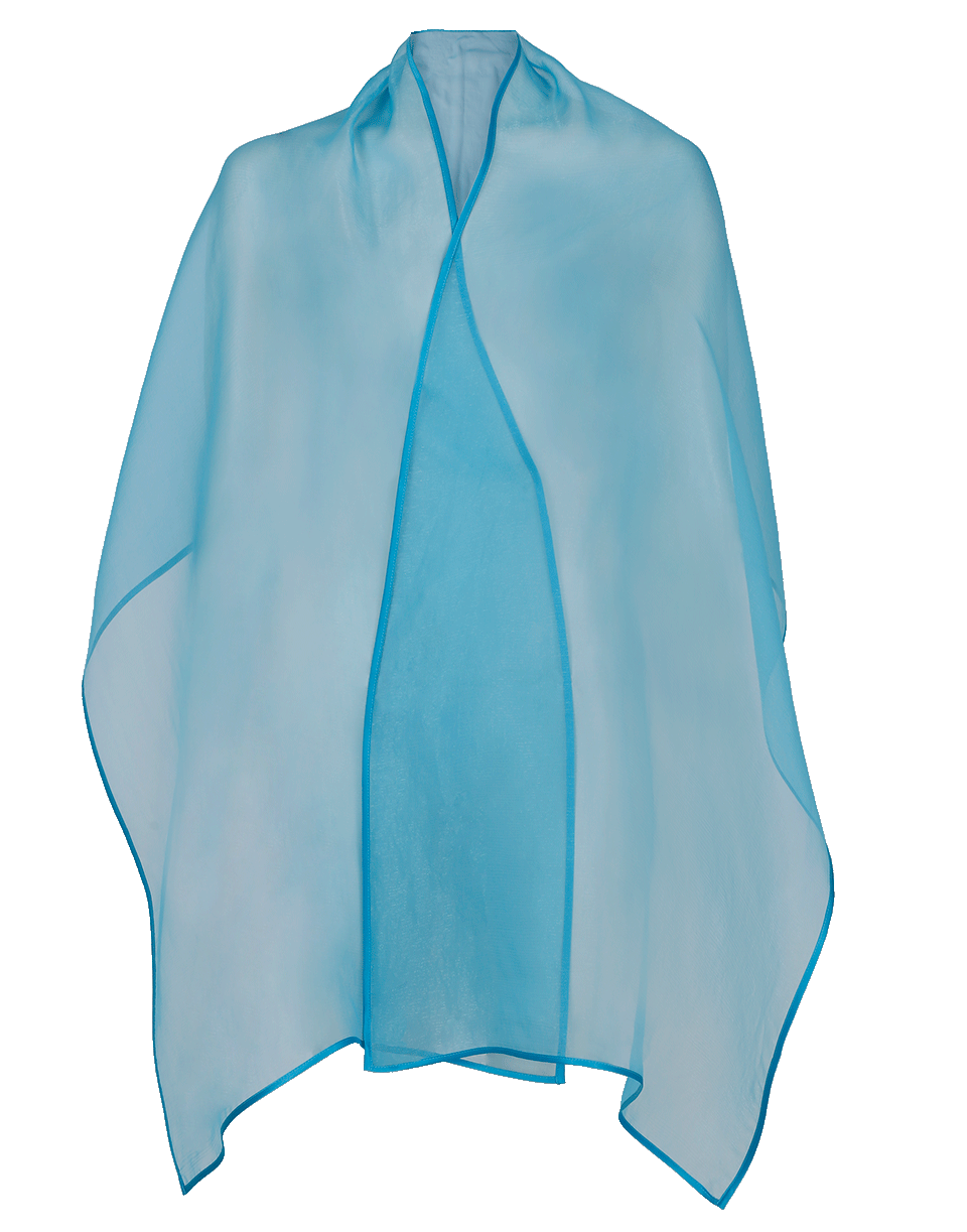 ZONDA NELLIS-Soleil Shawl-TURQ