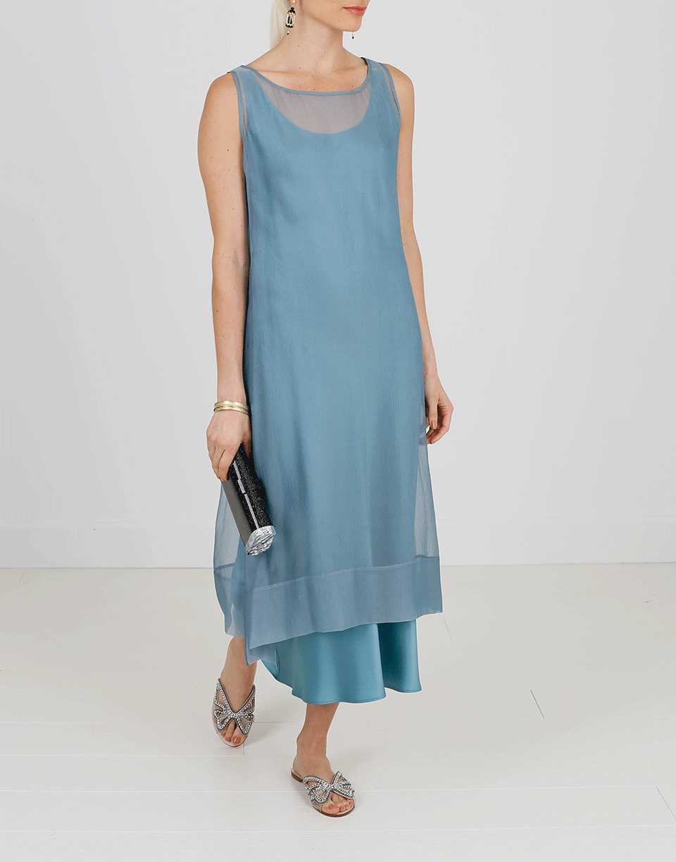 ZONDA NELLIS-Soleil Double Layer Dress-