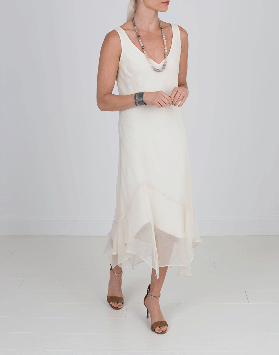 ZONDA NELLIS-Flutter Hem Soleil Dress-